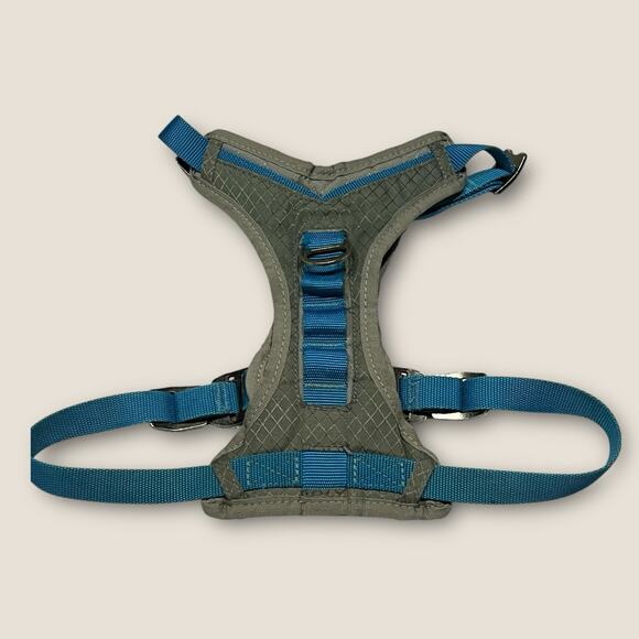 Kurgo Journey Air Dog Harness Size Medium (M) Blue Gray Unisex With Handle - Picture 3 of 6